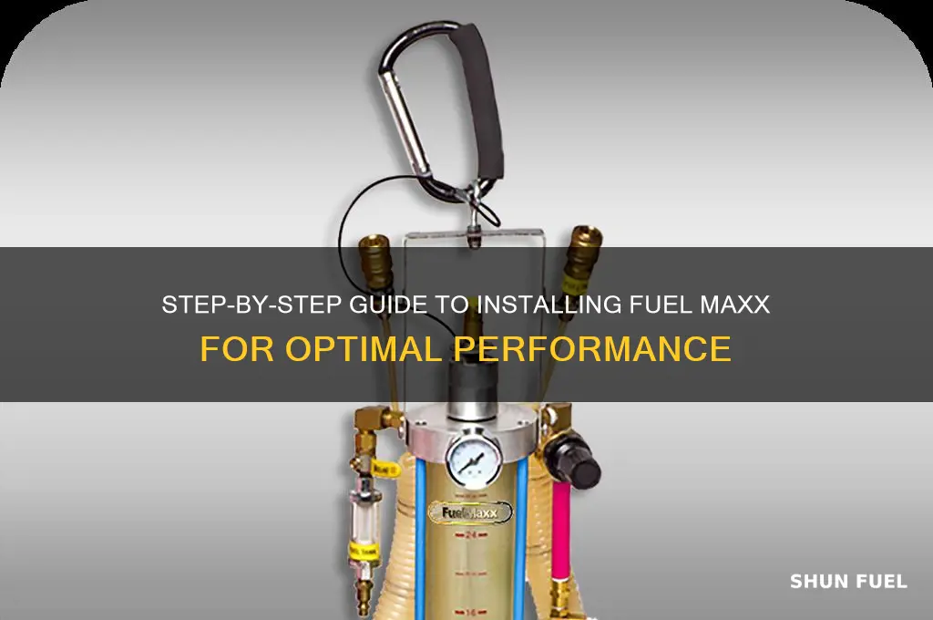 how to install fuel maxx