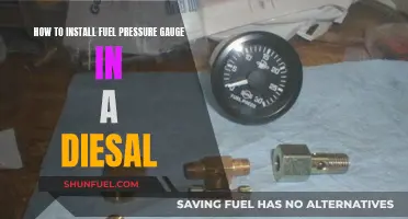 Installing a Fuel Pressure Gauge in Your Diesel Engine