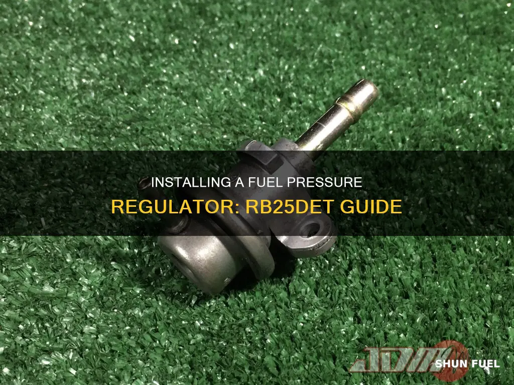 how to install fuel pressure regulator rb25det