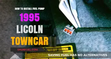 Installing a Fuel Pump in a 1995 Lincoln Town Car: Step-by-Step Guide
