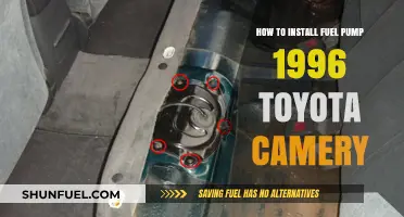 Step-by-Step Guide: Installing a Fuel Pump in a 1996 Toyota Camry