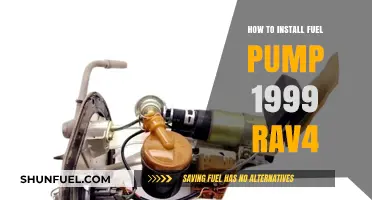 Step-by-Step Guide: Installing a Fuel Pump in a 1999 RAV4