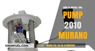 Step-by-Step Guide: Installing a Fuel Pump in a 2010 Nissan Murano