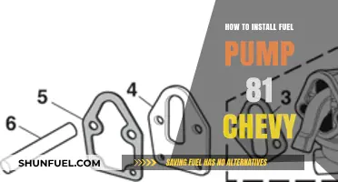 Installing a Fuel Pump in Your 1981 Chevy: Step-by-Step Guide