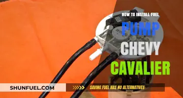 Step-by-Step Guide: Installing a Fuel Pump in a Chevy Cavalier