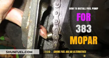 Step-by-Step Guide to Installing a Fuel Pump for 383 Mopar