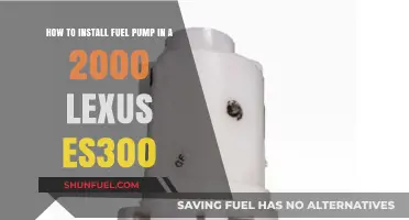 Step-by-Step Guide: Installing a Fuel Pump in a 2000 Lexus ES300