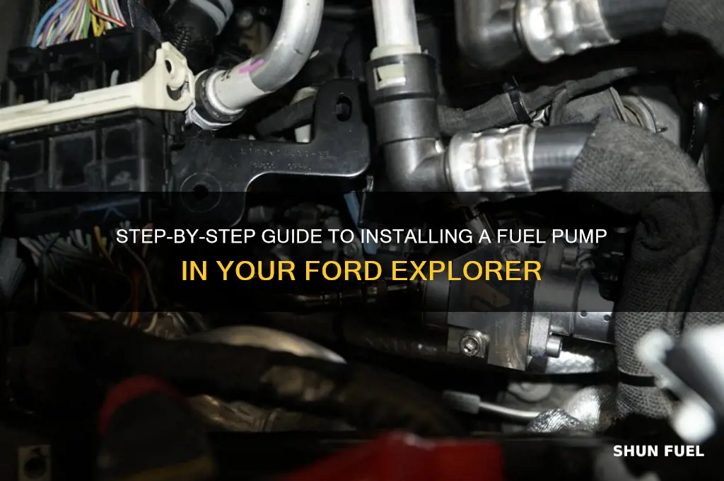 how to install fuel pump in ford explorer