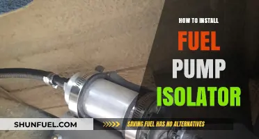 Step-by-Step Guide: Installing a Fuel Pump Isolator for Optimal Performance