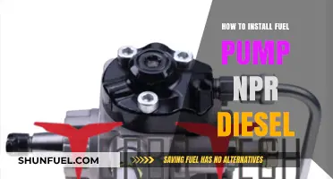 Installing a Fuel Pump: NPR Diesel Edition