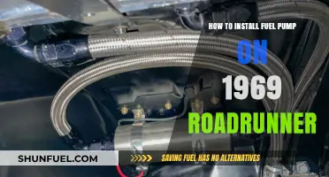 Installing a Fuel Pump on Your 1969 Roadrunner: Step-by-Step Guide