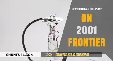 Step-by-Step Guide: Installing a Fuel Pump on a 2001 Frontier