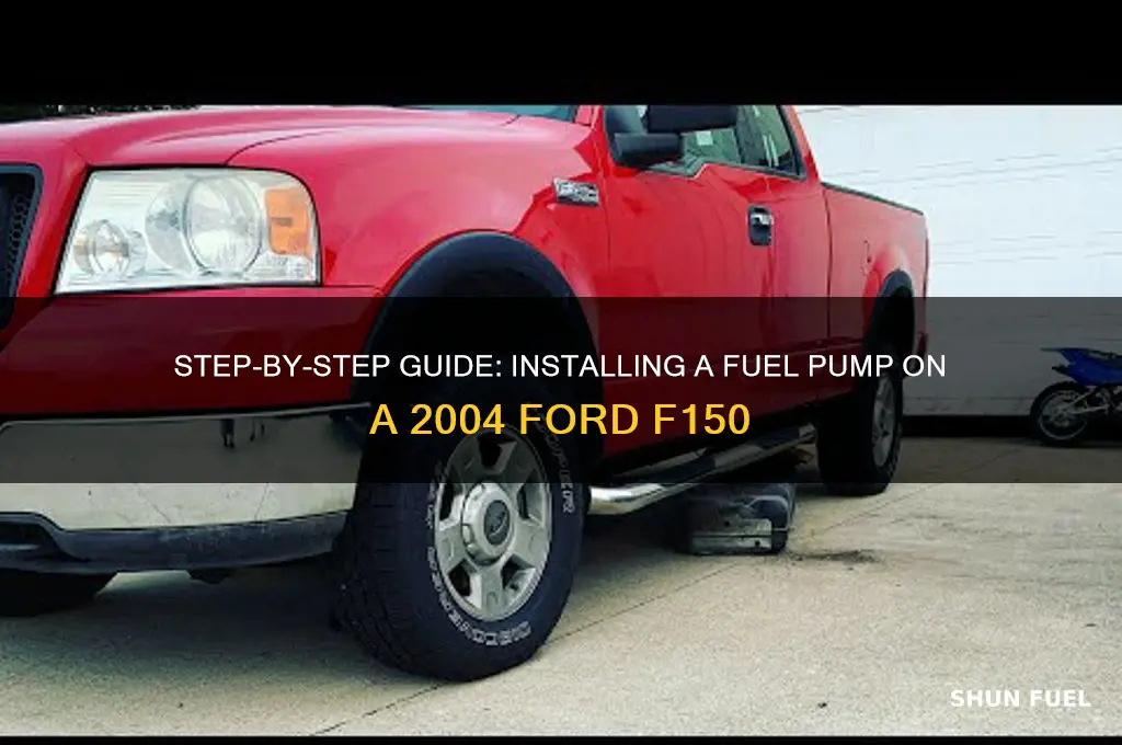 how to install fuel pump on 2004 ford f150