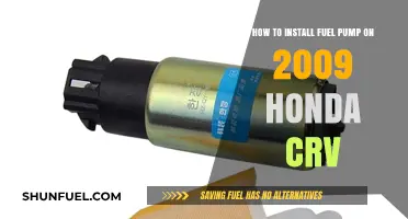 Step-by-Step Guide: Installing a Fuel Pump on a 2009 Honda CR-V