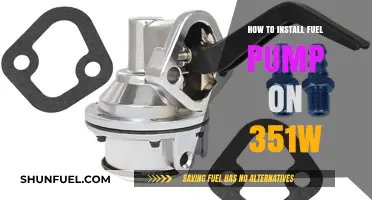 Step-by-Step Guide to Installing a Fuel Pump on a 351W Engine