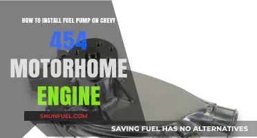 Installing a Fuel Pump on Your Chevy 454 Motorhome Engine: Step-by-Step Guide