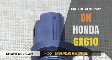 Step-by-Step Guide: Installing a Fuel Pump on Honda GX610 Engine