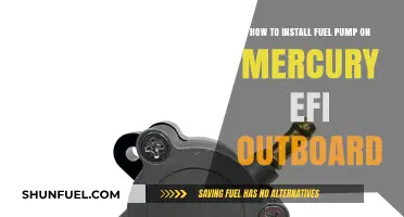 Installing a Fuel Pump on Mercury EFI Outboard: Step-by-Step Guide
