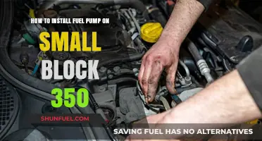 Step-by-Step Guide: Installing a Fuel Pump on a Small Block 350