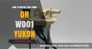 Step-by-Step Guide: Installing a Fuel Pump on a W001 Yukon
