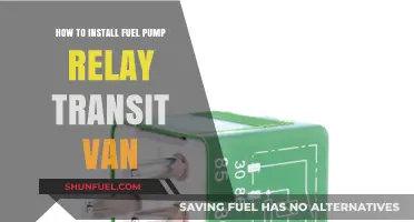 Step-by-Step Guide to Installing a Fuel Pump Relay in Your Transit Van