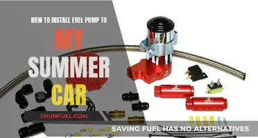 Fuel Pump Installation: A Guide for Your Summer Car