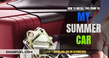 Installing a Fuel Pump: A Guide for My Summer Car
