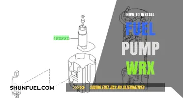 Step-by-Step Guide to Installing a Fuel Pump in Your WRX