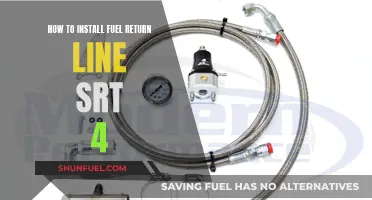 Fuel Return Line Installation Guide: SRT 4 Edition