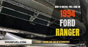 Ford Ranger Fuel Tank Installation Guide