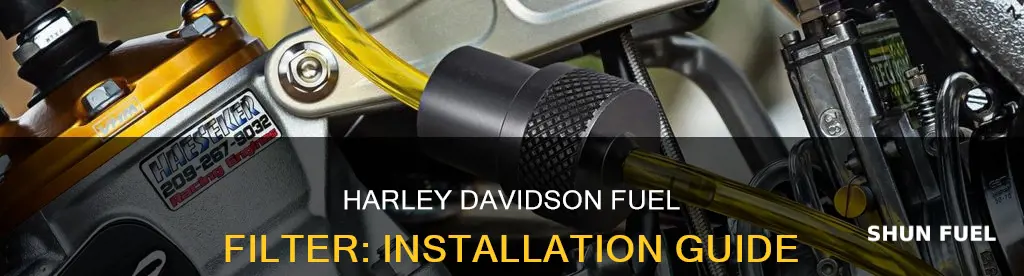 how to install harley davidson fuel filter