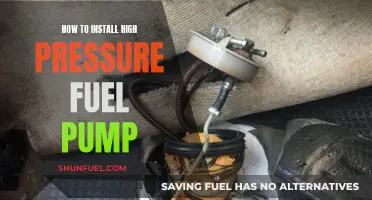 High-Pressure Fuel Pump: DIY Installation and Maintenance Guide