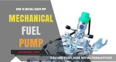 Step-by-Step Guide to Installing Isuzu PUP Mechanical Fuel Pump