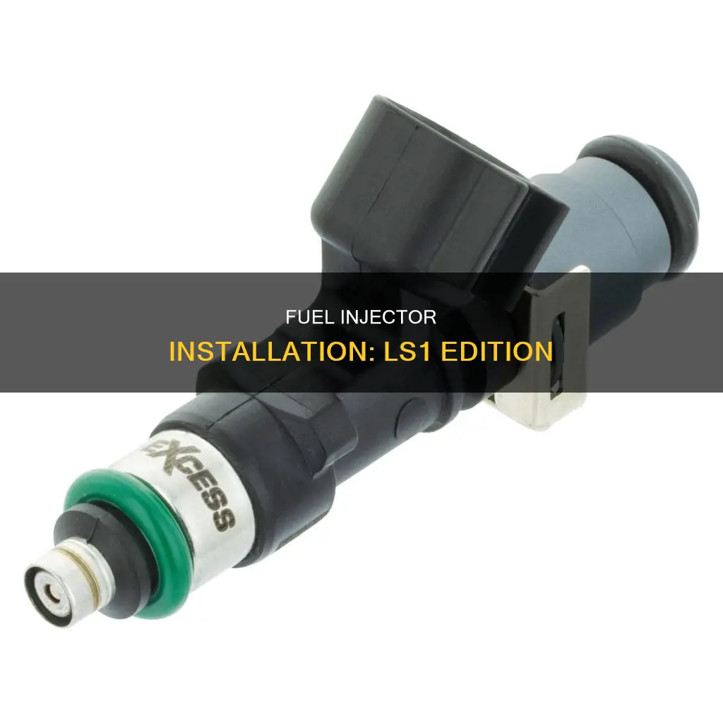 how to install ls1 fuel injectors