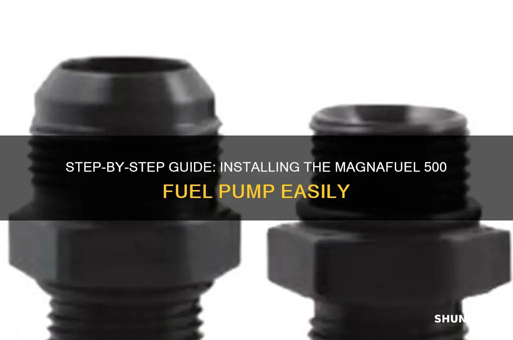 how to install magnafuel 500 fuel pump