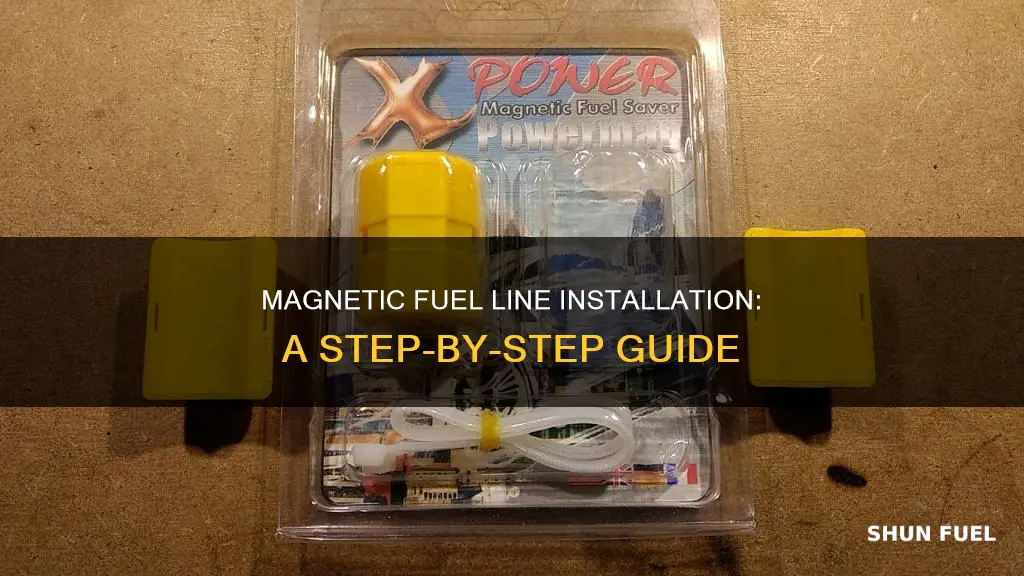 how to install magnets on fuel line