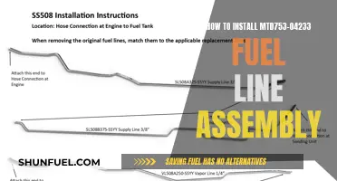 Install MTD753-04233 Fuel Line Assembly: A Step-by-Step Guide