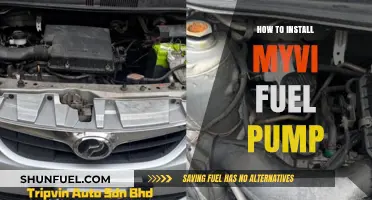 Step-by-Step Guide to Installing a Myvi Fuel Pump Easily
