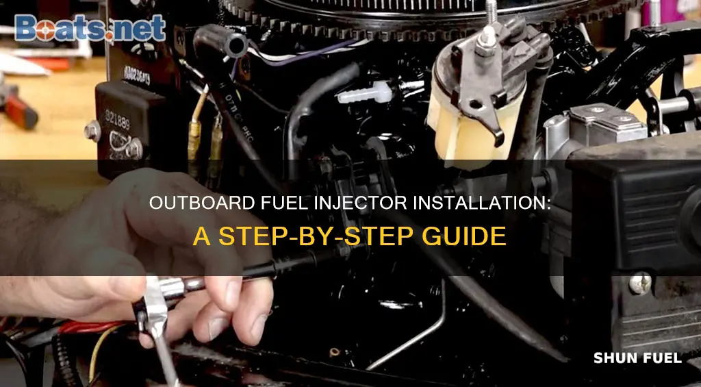 how to install new fuel injectors in outboard