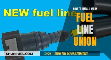 Mastering the Art of Nylon Fuel Line Union Installation