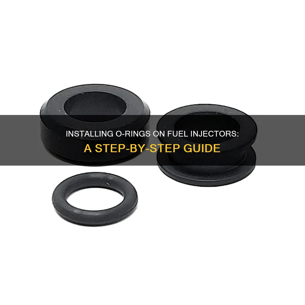 how to install o rings on fuel injector