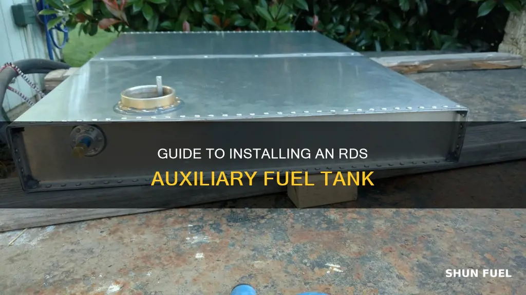how to install rds auxiliary fuel tank