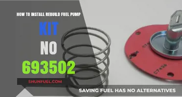 Step-by-Step Guide to Installing Rebuild Fuel Pump Kit No. 693502