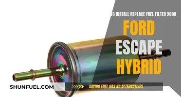 Replacing Fuel Filter in Ford Escape Hybrid (2008): Step-by-Step Guide