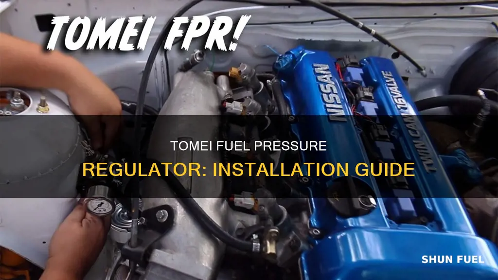 how to install tomei fuel pressure regulator