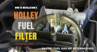 Fuel Filter Installation: Holley's Guide