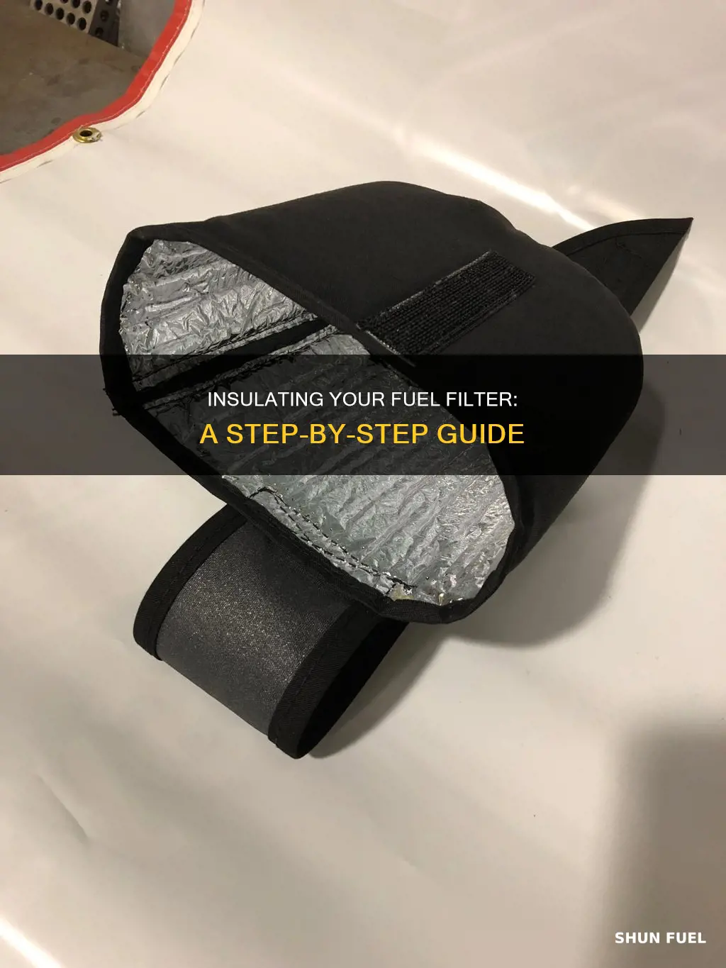 how to insulate a fuel filter