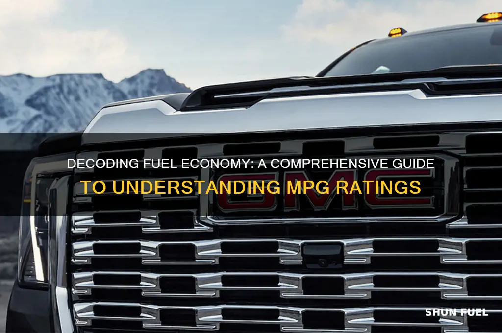 how to interpret fuel economy