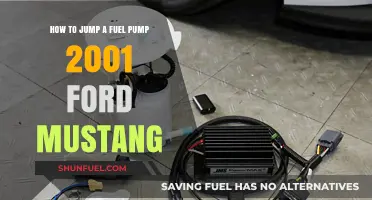 Jumpstarting Your 2001 Ford Mustang's Fuel Pump: A Step-by-Step Guide