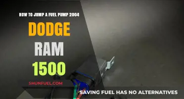 Jump-Starting Your 2004 Dodge Ram 1500's Fuel Pump: A Step-by-Step Guide